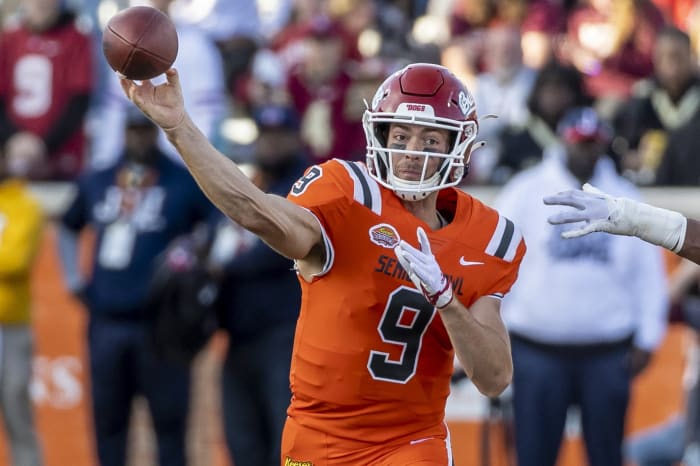Jake Haener, Saints Draft Prospect